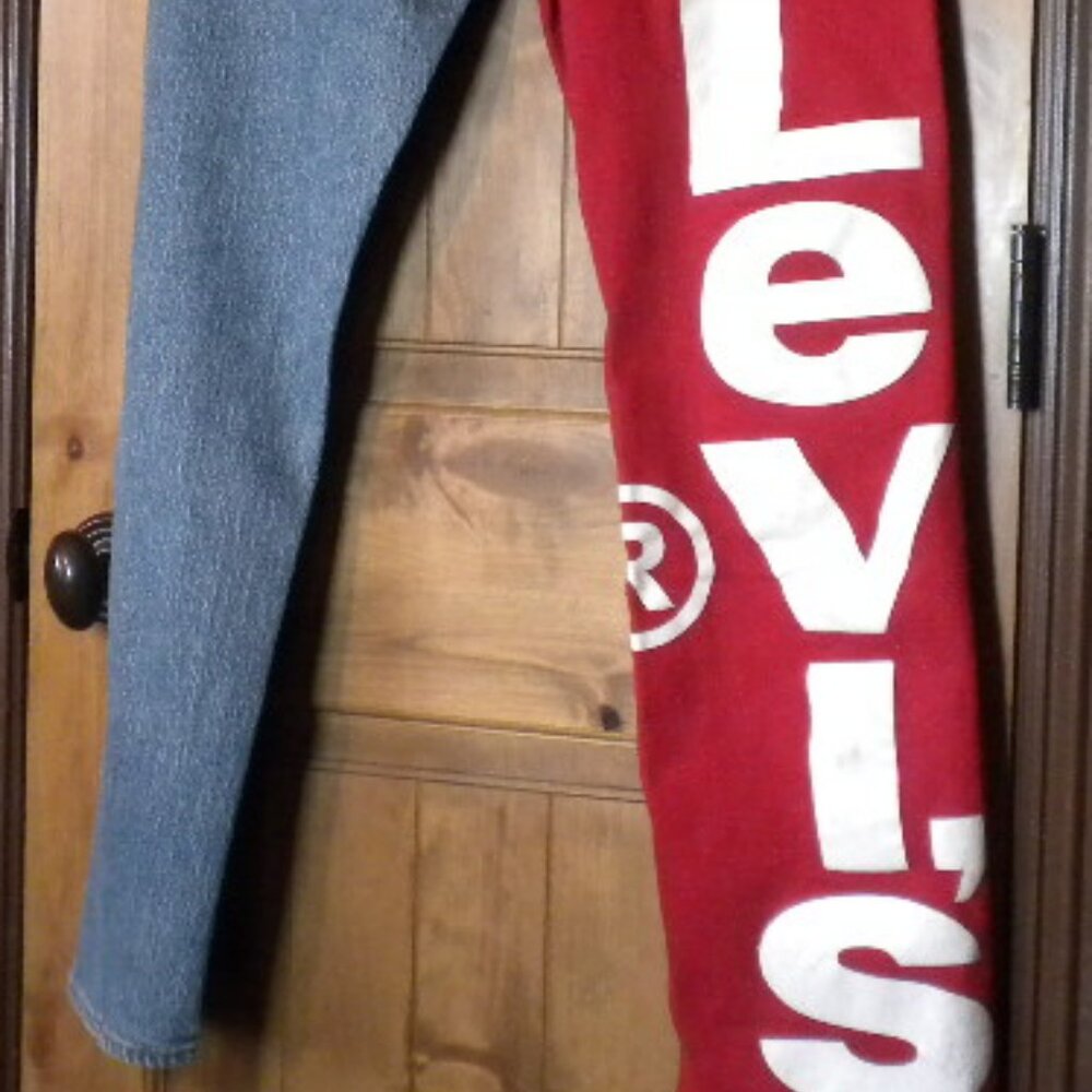 Bi Colored Levi Jeans